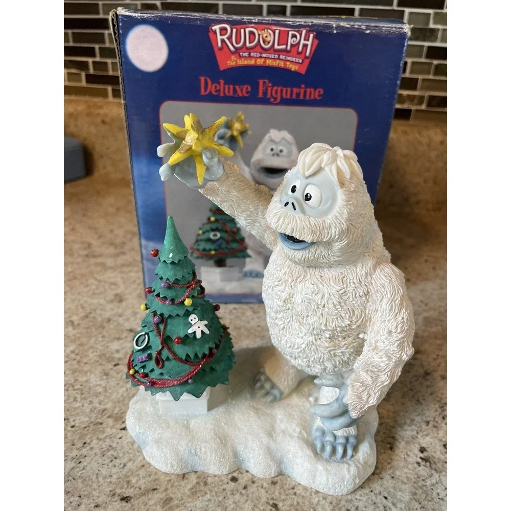 Vintage Rudolph Island of Misfit Toys Bumble Figurine Enesco 2000 With Box
